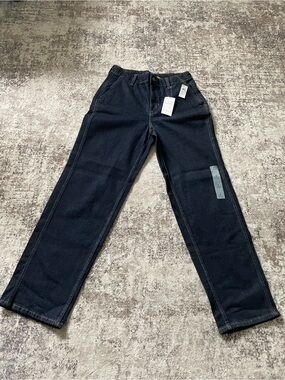 Women’s old navy jeans blue $54.99 size 8 high rise loose